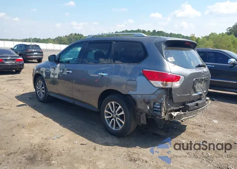 2016 Nissan Pathfinder S from USA, damaged, VIN 5N1AR2MN9GC628297